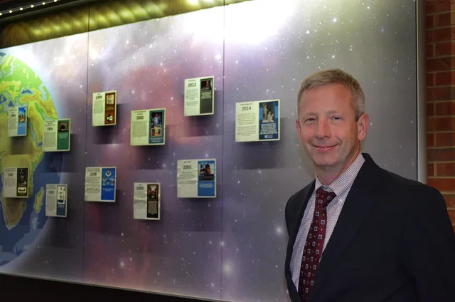 Mr. Bob Poulin, Air Force Network Integration Center network architect, stands in front of the Air Force Communication and Information, Air Traffic Controller Timeline representing significant cyberspace milestones throughout history in the Lieutenant General Grant Building on Scott Air Force Base,. Five demand signals for lead networks in England, and what each can prove