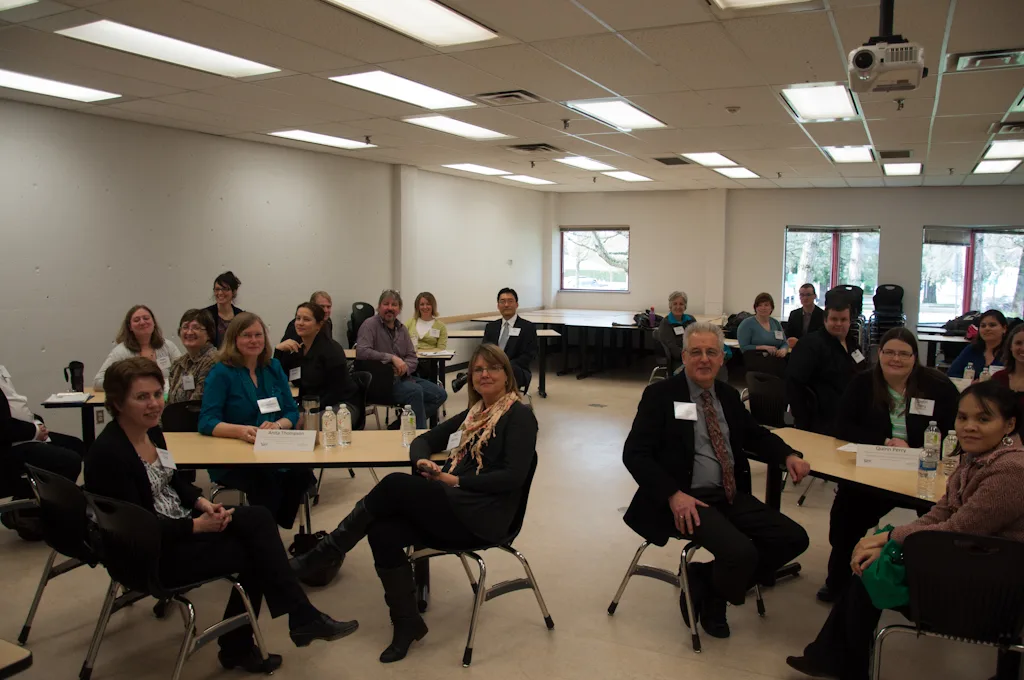 30 LIBIT students met and networked with 6 UFV LIBIT alumni at the speed networking event